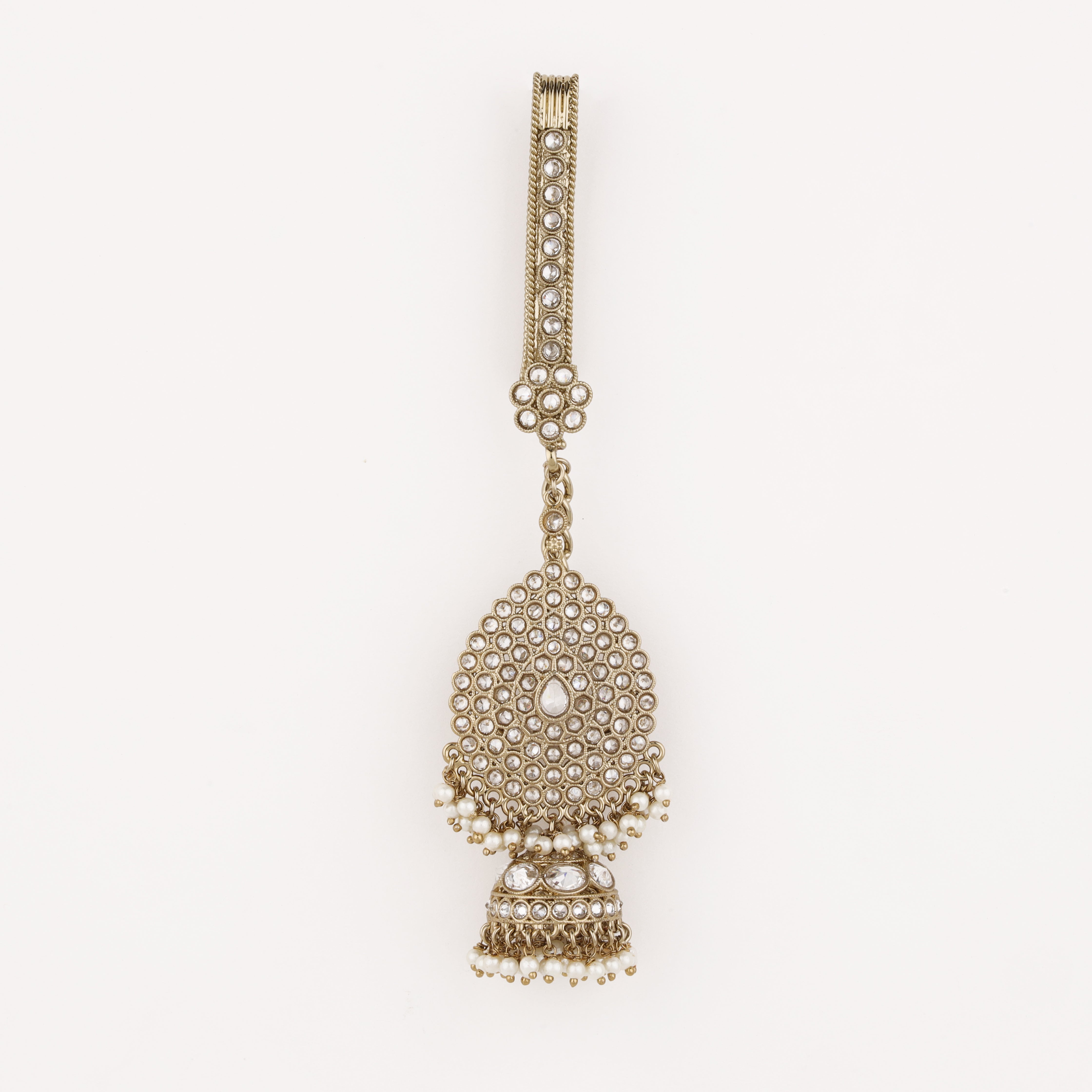 Diamond Kundan Pearl Lehenga Juda for Women