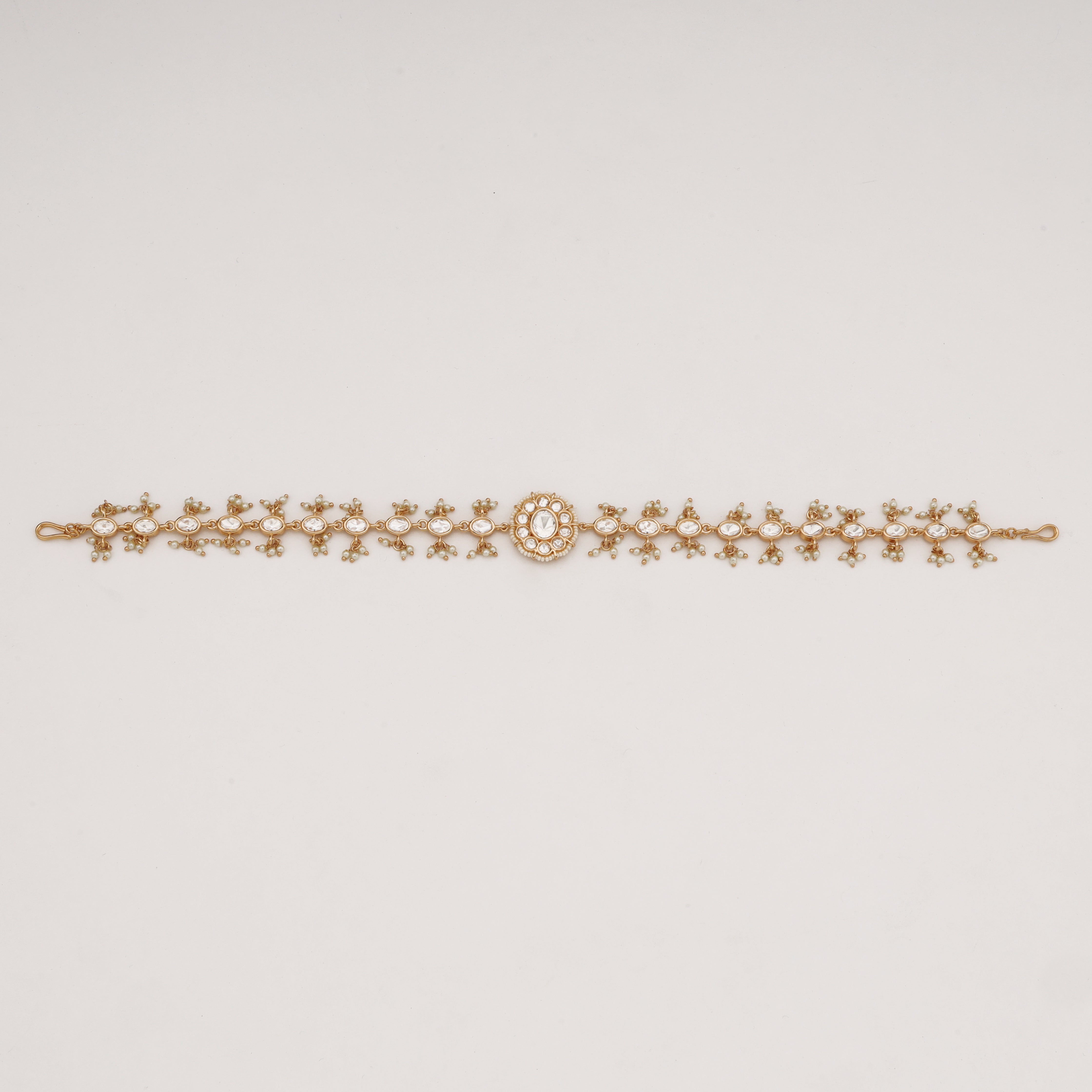 Celestial Kundan Gold Bridal Mathapatti for Women