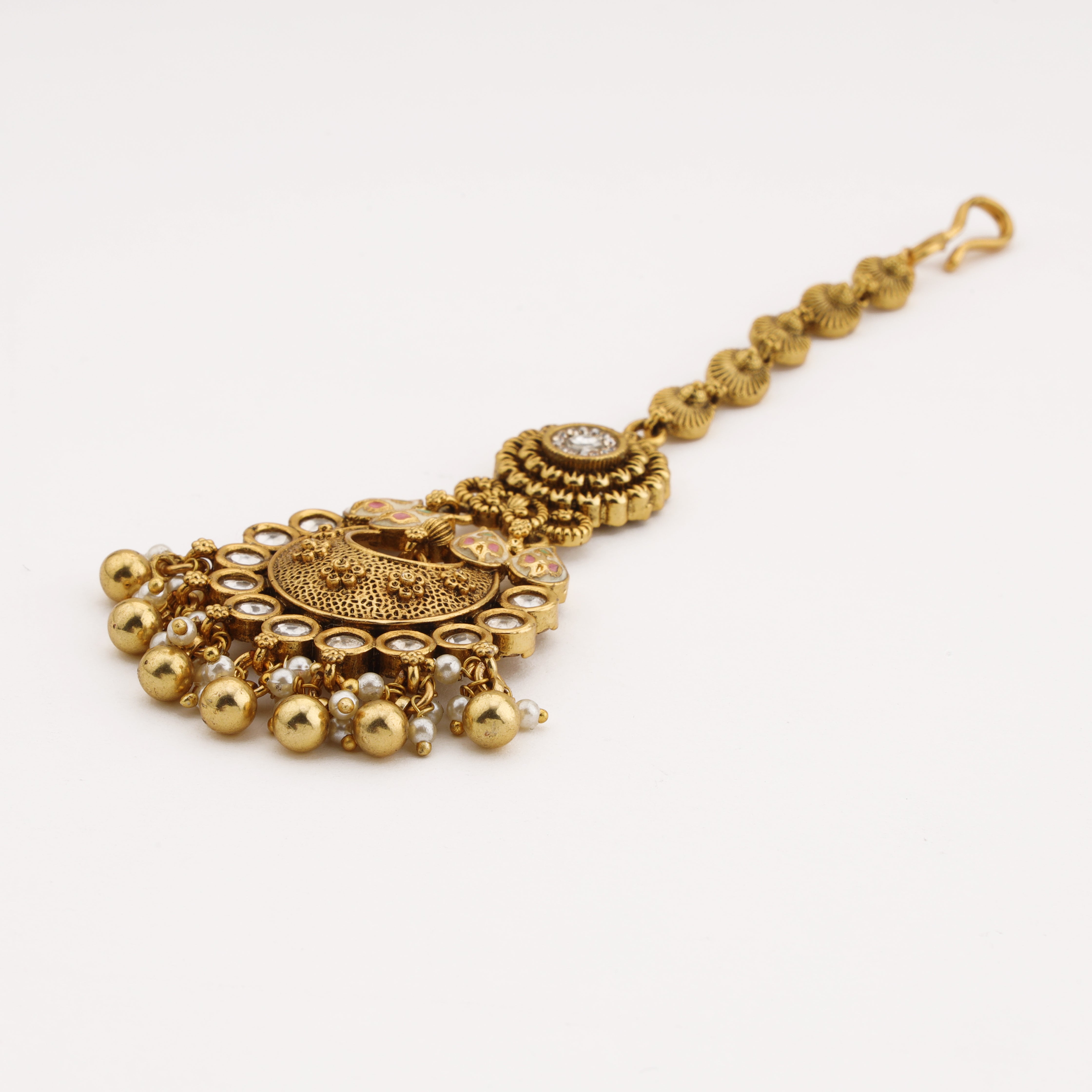 Chandrika Heritage Diamond Maang Tika