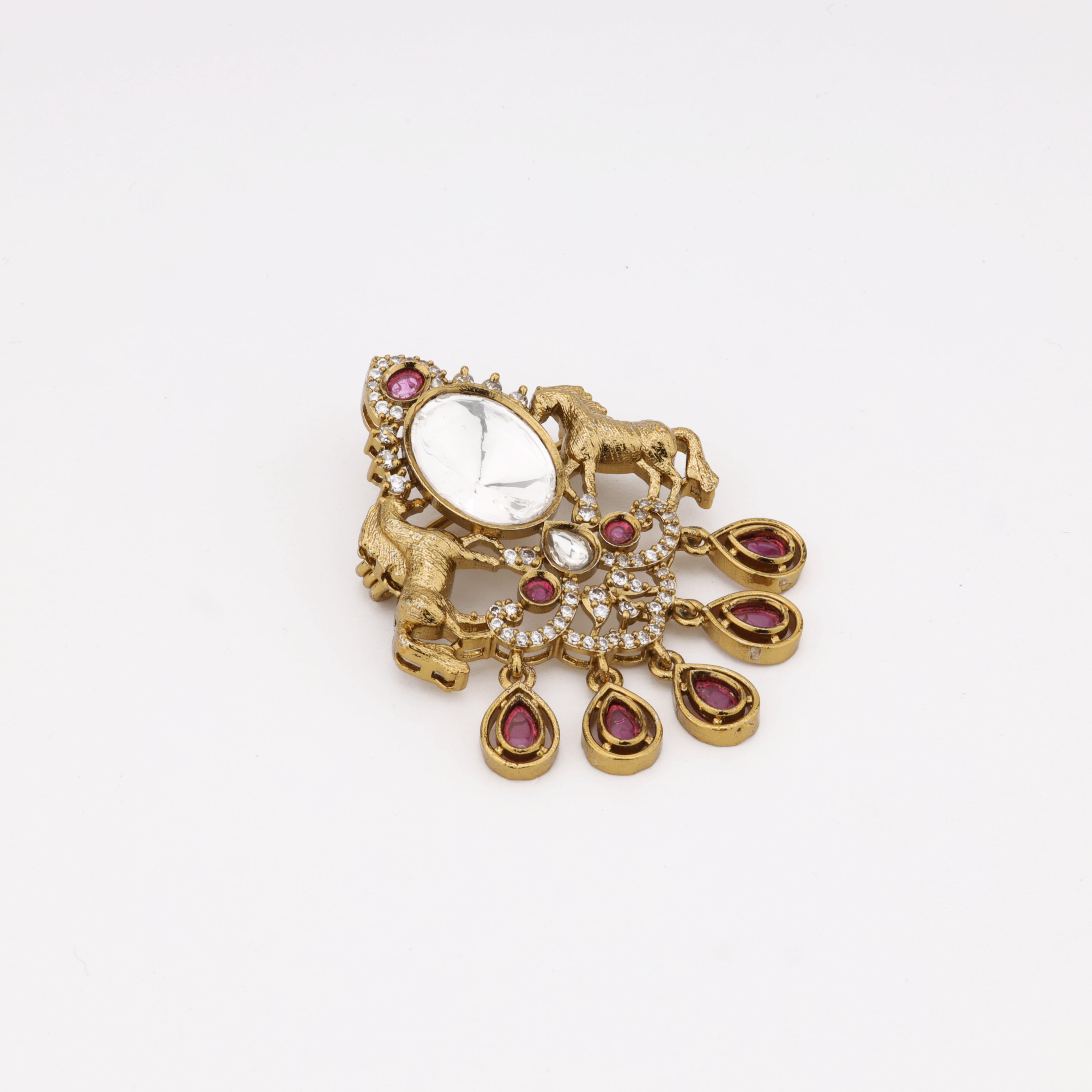 Regal Dynasty Crystal Brooch