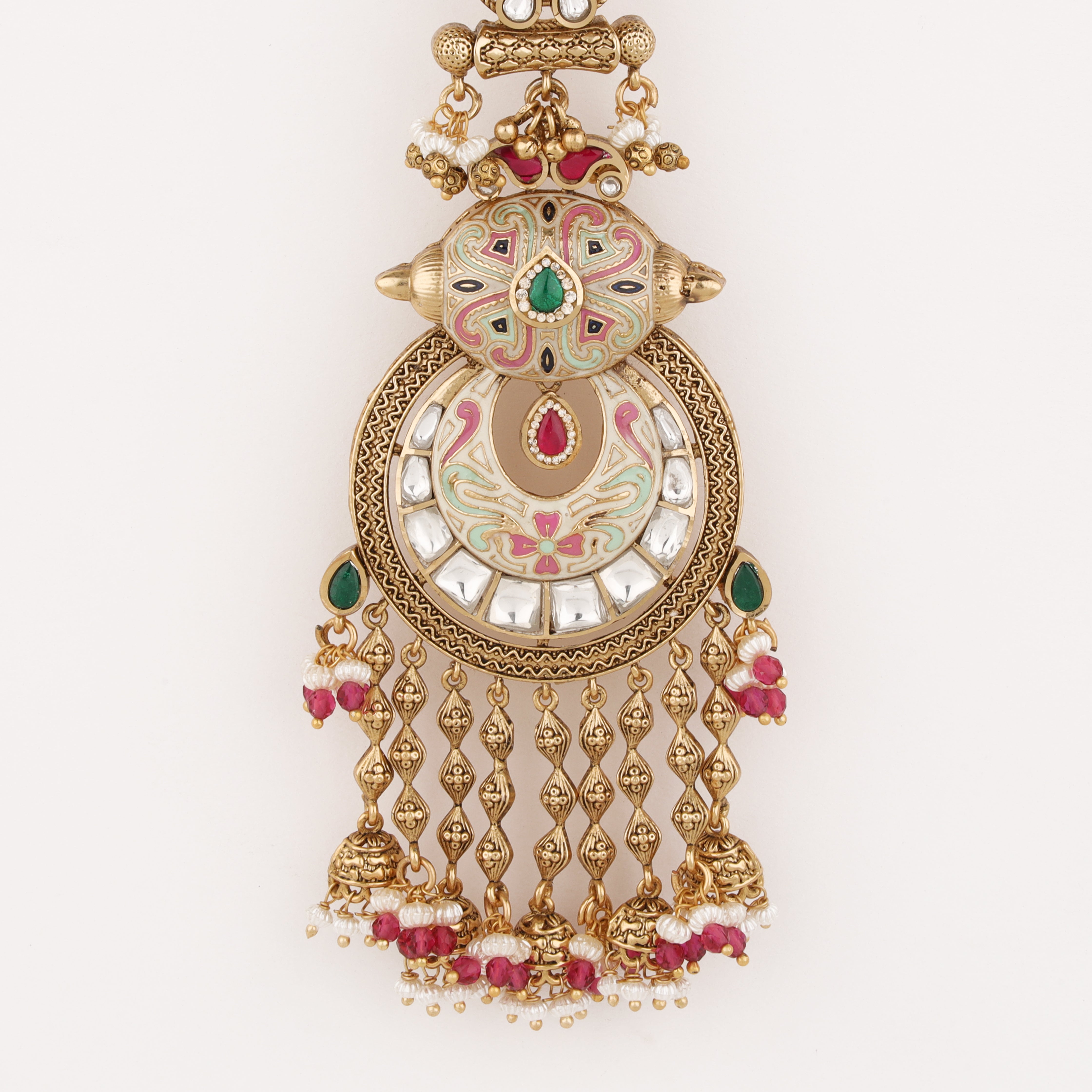 Noor Meena Kundan Kamar Juda for Women