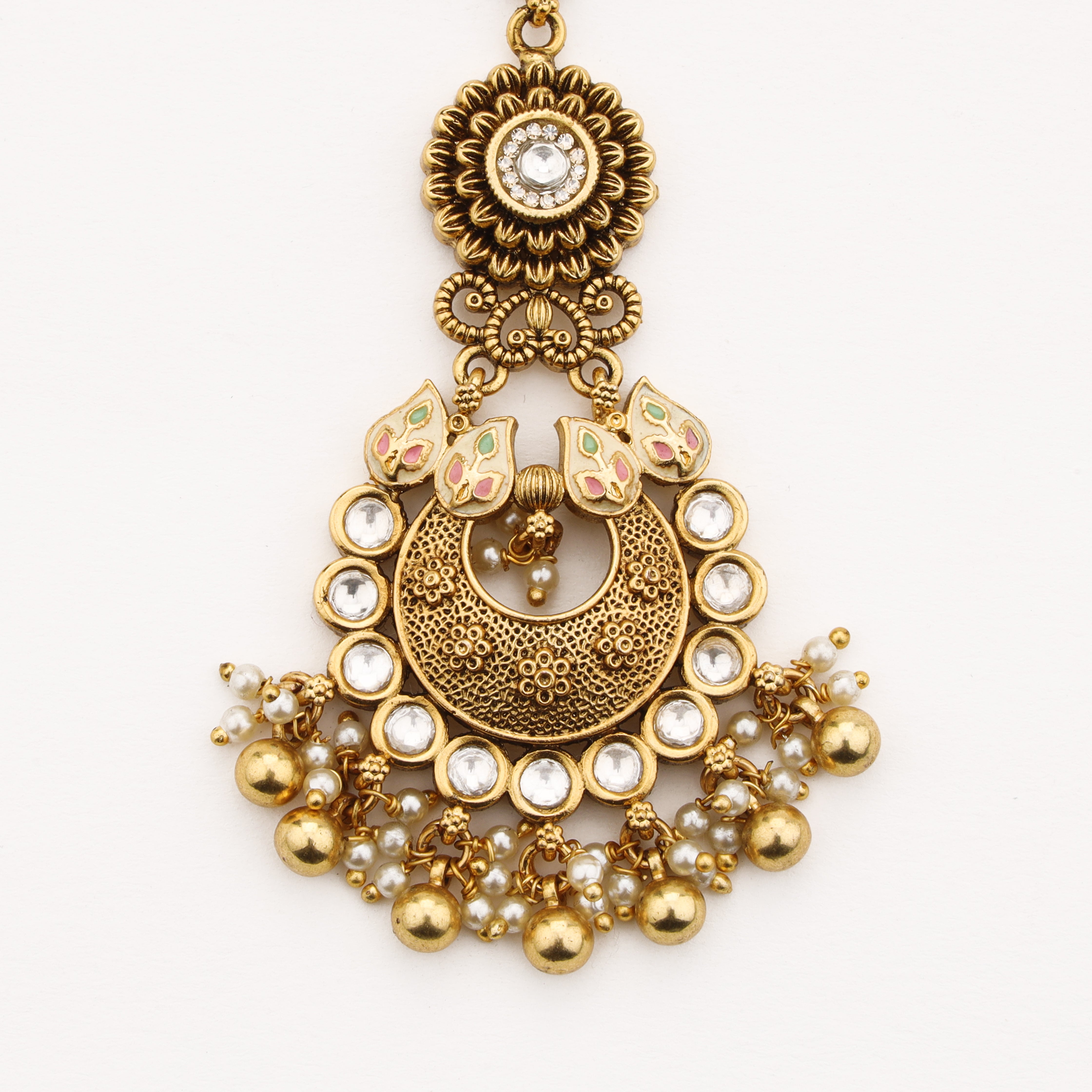 Chandrika Heritage Diamond Maang Tika