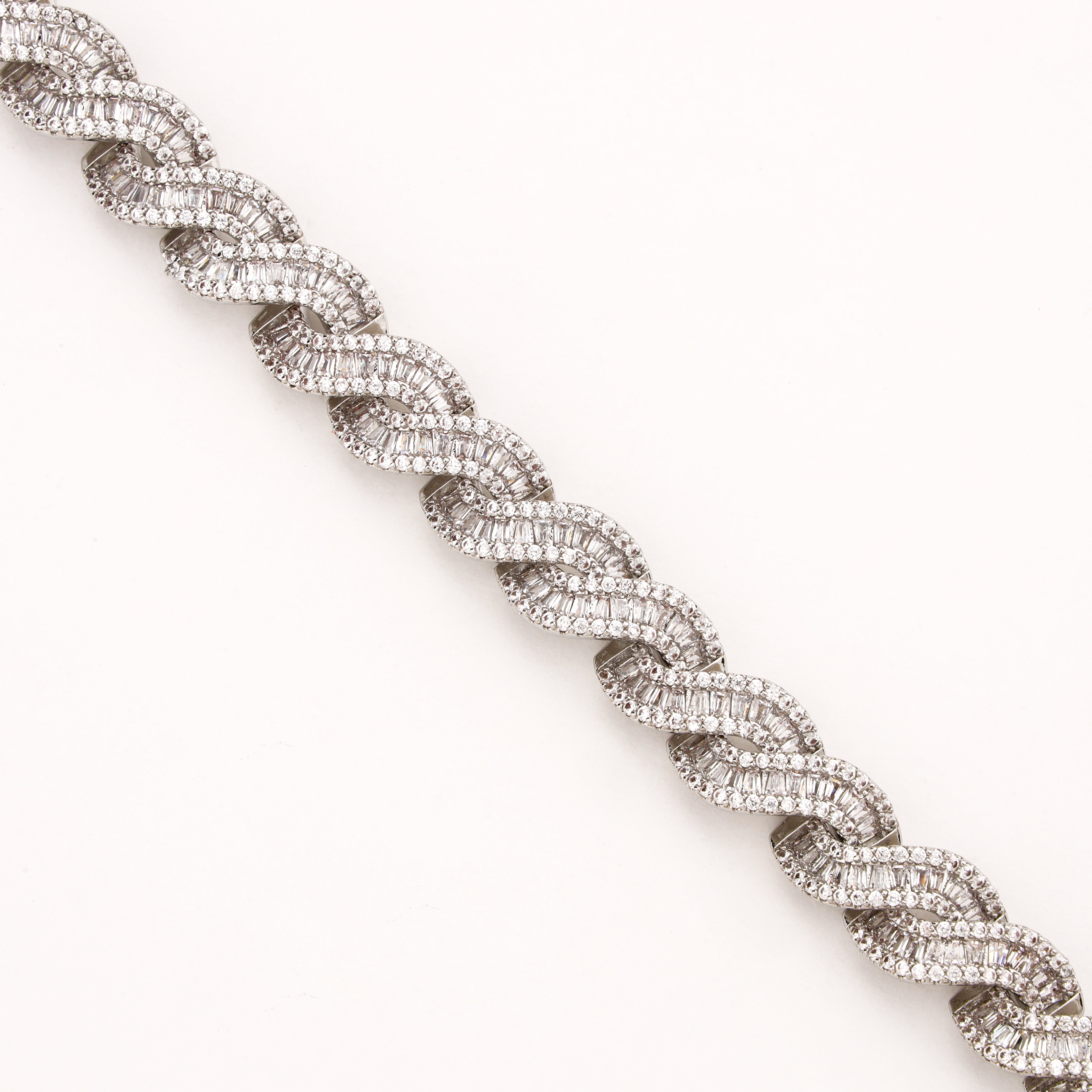 Infinity Crystal Tennis Bracelet