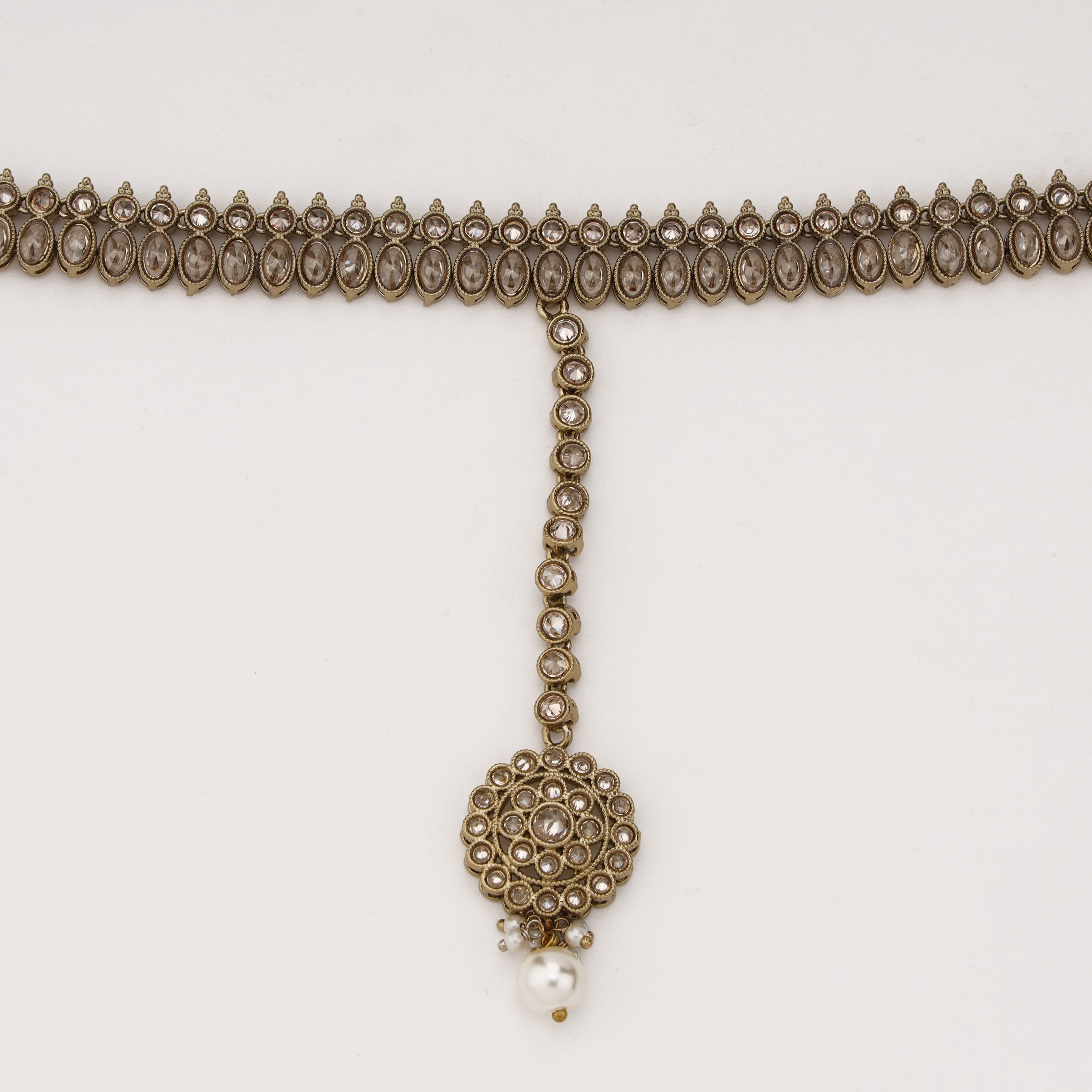 Royal Kundan Pearl Bridal Mathapatti for Women