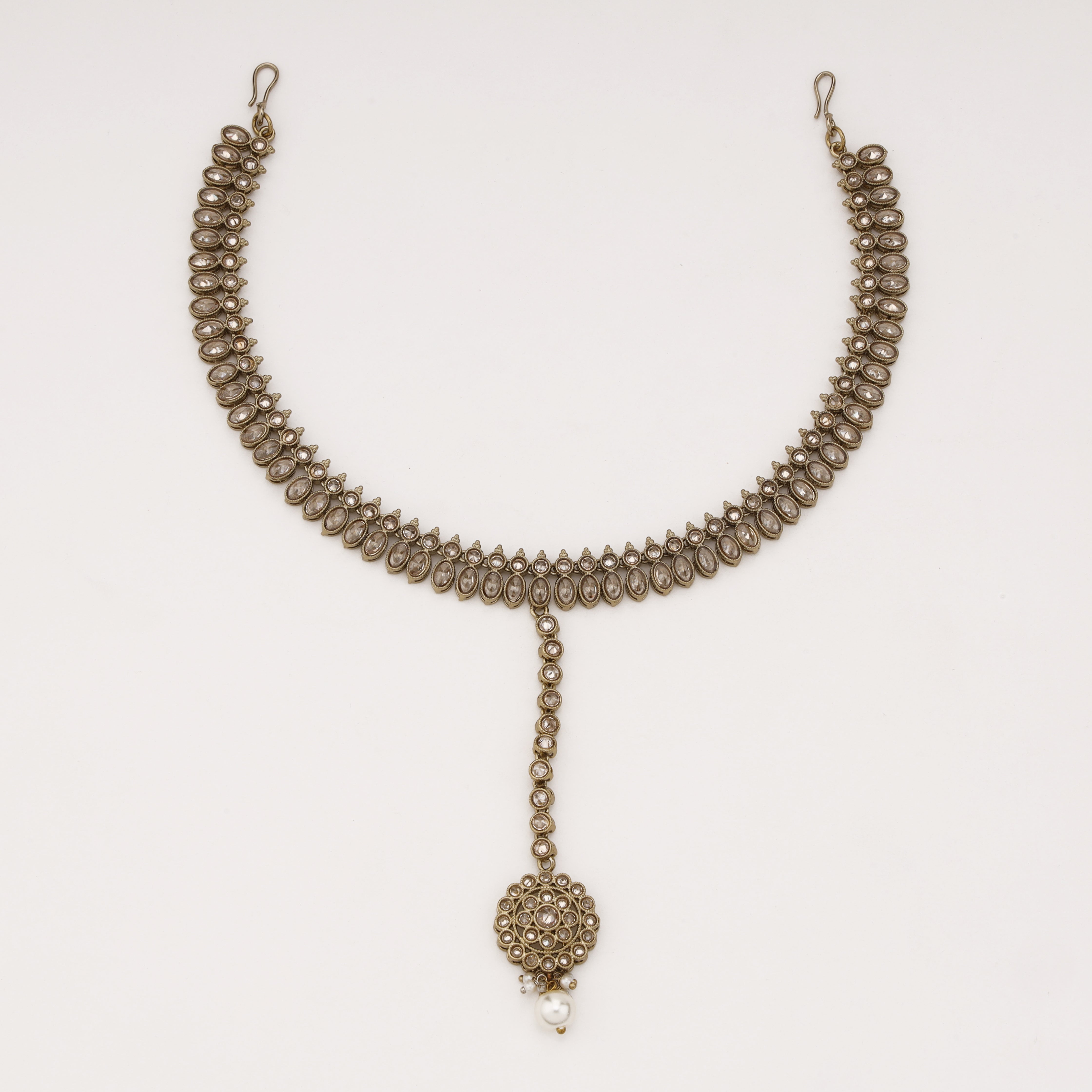 Royal Kundan Pearl Bridal Mathapatti for Women