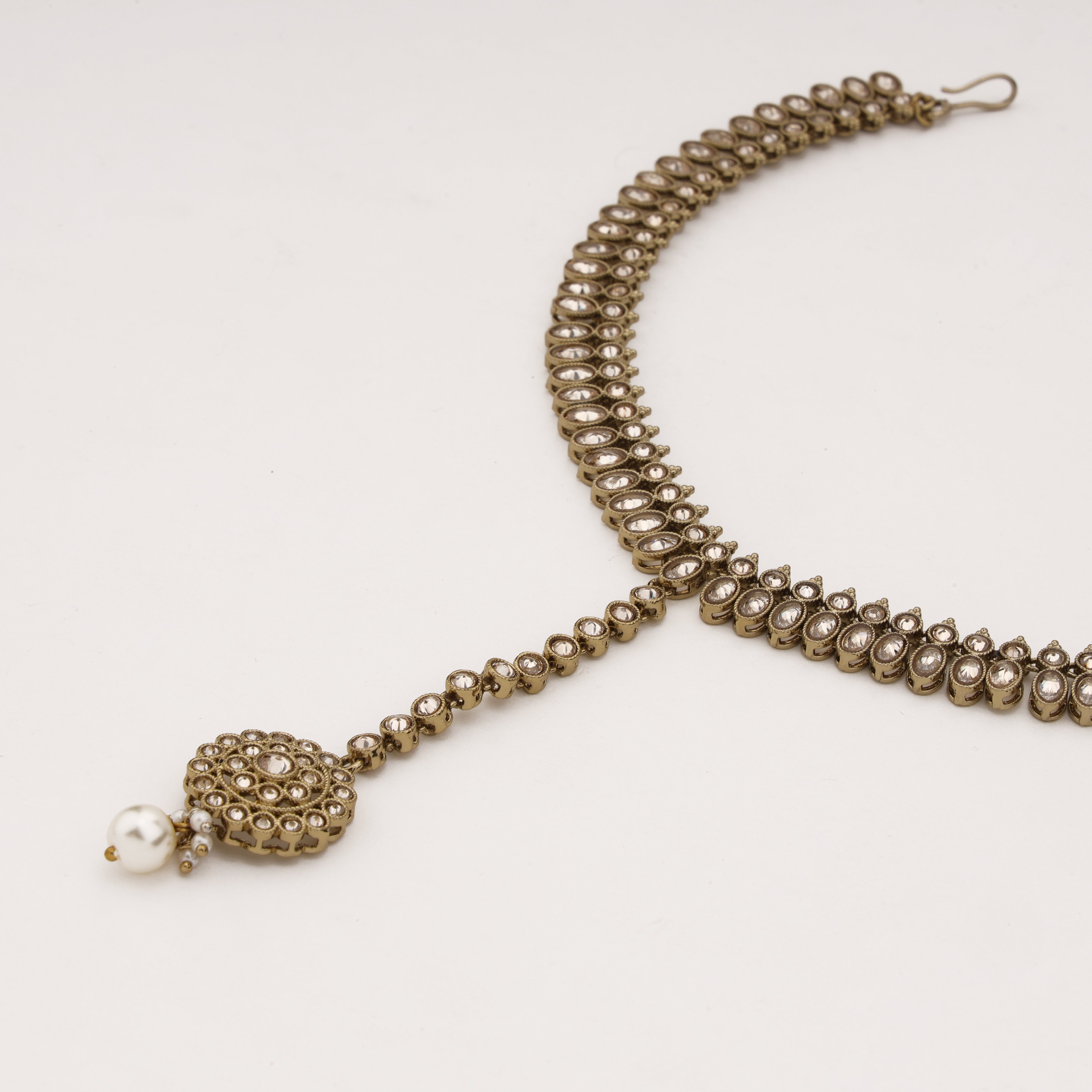 Royal Kundan Pearl Bridal Mathapatti for Women