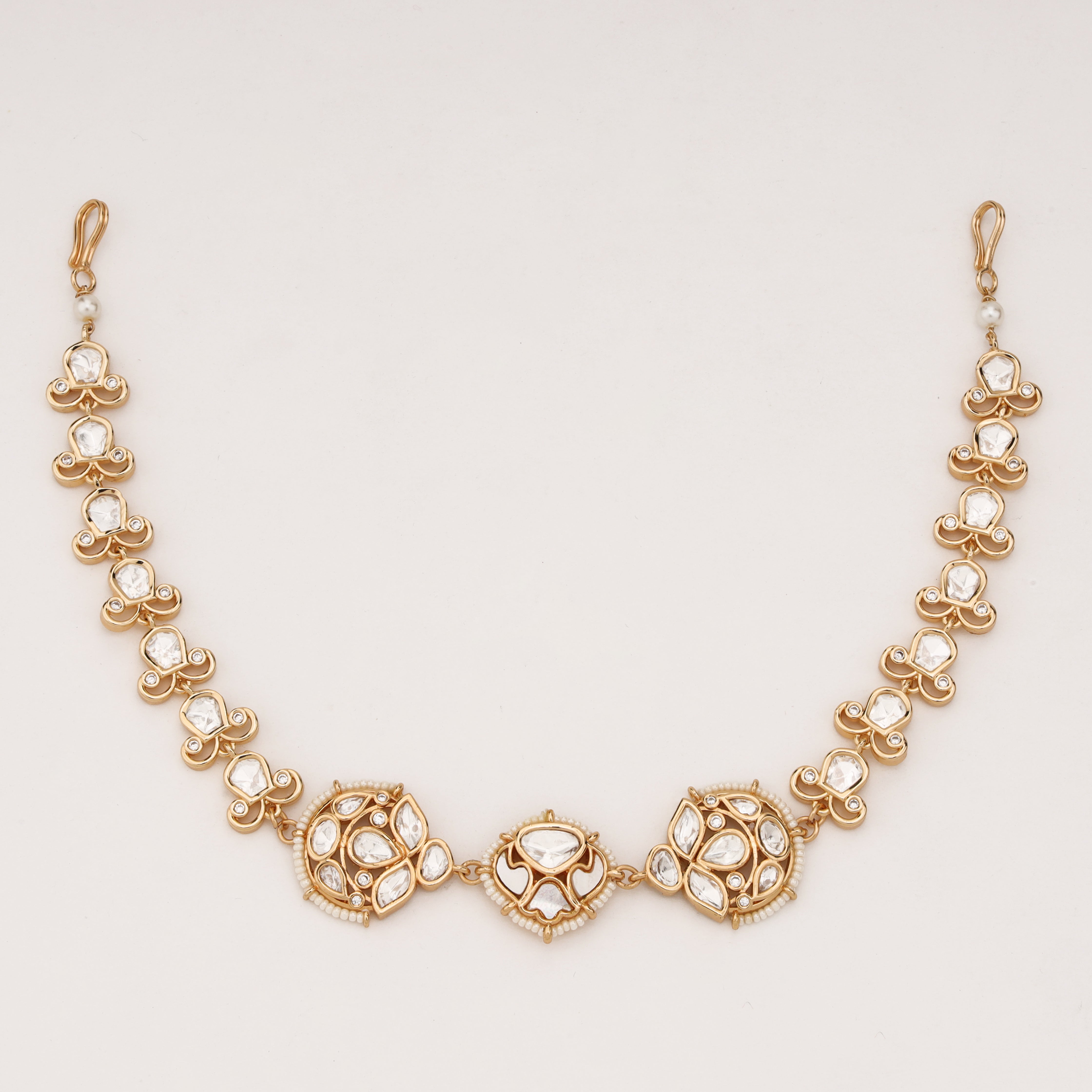 Celestial Kundan Bridal Mathapatti